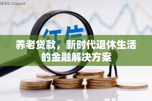 东城养老贷款，新时代退休生活的金融解决方案